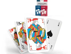 2 jeux de 54 cartes cartamundi ecopack