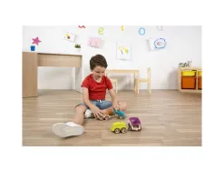 5 vehicules 12cm eco friendly miniland