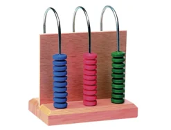 Abaque en bois 3 colonnes 170x145x95mm