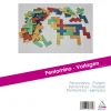 Accessoires pour geometrie wissner modele pour pentominos 20 modeles tailles reelles et solution