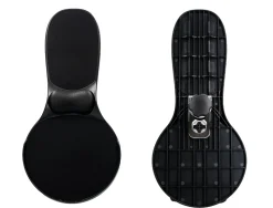 Accoudoir ergonomique q-connect avec tapis de souris support poignet 220x140x480 mm coloris noir