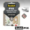 Adhésif fixation scotch fix mousse double-face application intérieure prêt usage épaisseur 1.6mm ruban 19mmx1.5m