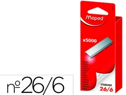 Agrafe maped modèle 26/6 galvanisée boîte 5000 unités