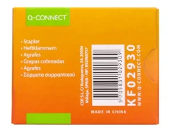 Agrafe q-connect modèle 23/6 cuivrée boîte 1000 unités