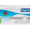 Agrafe rapid standard 26/6 cuivrée boîte 5000 unités