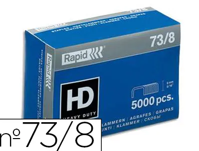Agrafe rapid superstrong 73/8 boîte 5000 unités