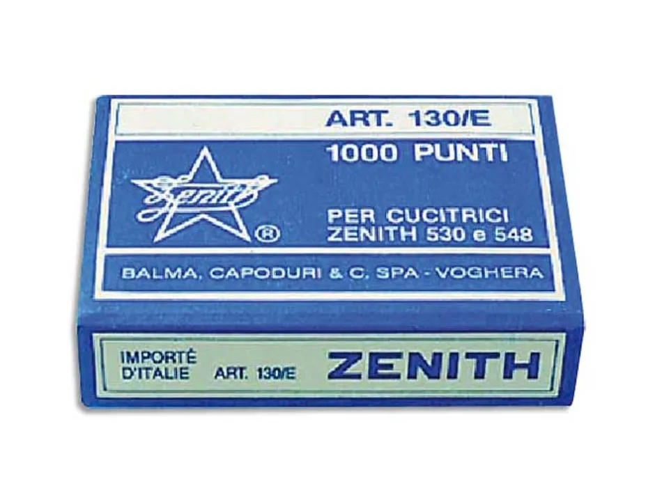Agrafe zénith 130 e boîte 1000 unités