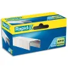 Agrafes galvanisées rapid sp19 h6 mm pointes aiguisées agrafe jusqu à 20 feuilles blister de 2 x 5000