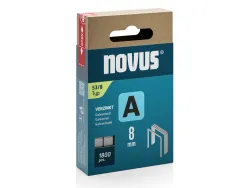 Agrafes pour cloueur 53/8 novus boite de 2000