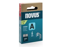 Agrafes pour cloueur 53/6 novus boite de 1800