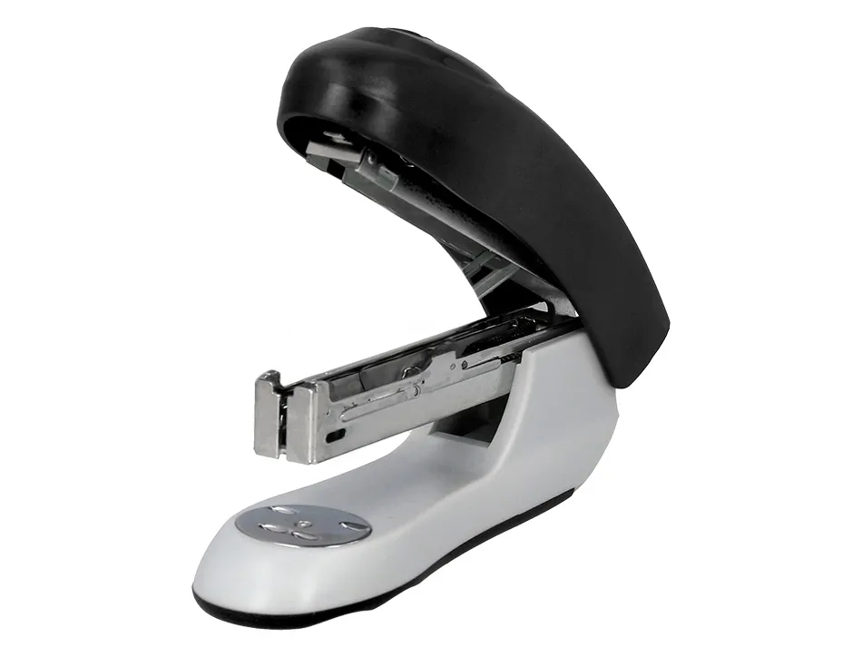 Agrafeuse bureau q-connect kf14204 plastique abs capacite 20 feuilles coloris noir