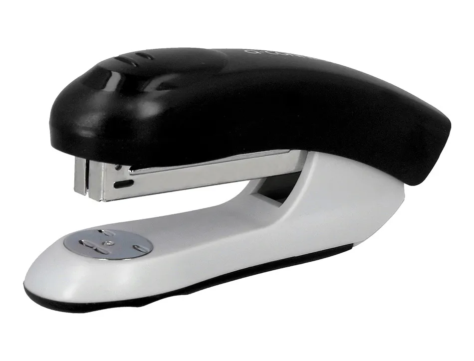 Agrafeuse bureau q-connect kf14204 plastique abs capacite 20 feuilles coloris noir