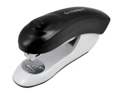 Agrafeuse bureau q-connect kf14204 plastique abs capacite 20 feuilles coloris noir