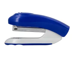 Agrafeuse bureau q-connect kf14205 plastique abs capacite 20 feuilles coloris bleu