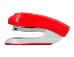 Agrafeuse bureau q-connect kf14206 plastique abs capacite 20 feuilles coloris rouge