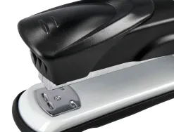 Agrafeuse bureau q-connect kf14211 metallique capacite 20 feuilles coloris noir