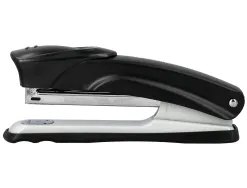 Agrafeuse bureau q-connect kf14211 metallique capacite 20 feuilles coloris noir