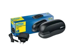 Agrafeuse électrique rapid 20ex 72x56x147mm 20 feuilles agrafes 24/6 et 26/6 coloris noir