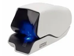 Agrafeuse électrique rapid suprême r5025e flatclinch 123x153x295mm 25 feuilles cassette d'agrafes 5025 bleu/gris