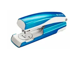 Agrafeuse leitz wow métal 40x58x145mm 30 feuilles agrafes 24/6 et 26/6 coloris turquoise