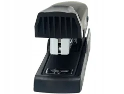 Agrafeuse maped essentials métal e3543 68x39x197mm half strip 25 feuilles agrafes 24/6 et 26/6 coloris noir