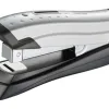 Agrafeuse maped expert 76.2x41x178mm half strip 45 feuilles agrafes 24/6 et 26/6 système anti-blocage coloris gris