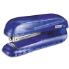 Agrafeuse mini rapid f5 40x28x95mm 10 feuilles agrafes nº10 coloris bleu