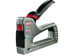 Agrafeuse murale cloueur j-25 novus professionnelle boitier zinc agrafes plates ou fines