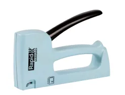 Agrafeuse murale rapid r13 skargard agrafes fil fin n13 poignee ergonomique coloris bleu archipel