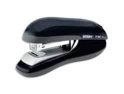 Agrafeuse rapid flatclinch f30 46x79x148mm 30 feuilles agrafes 24/6 et 26/6 coloris noir