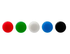 Aimant liderpapel ecouse pp 20mm pour tableaux magnetiques coloris assortis boite 10 unites