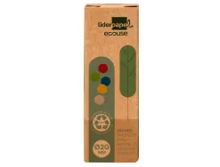 Aimant liderpapel ecouse pp 20mm pour tableaux magnetiques coloris assortis boite 10 unites
