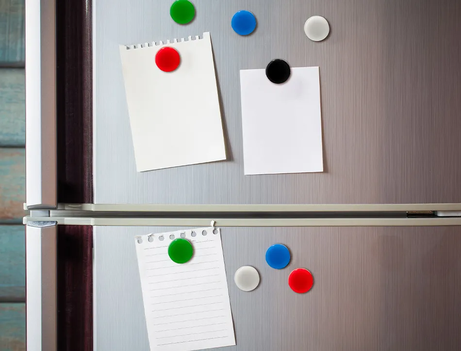 Aimant liderpapel ecouse pp 35mm pour tableaux magnetiques coloris assortis boite 10 unites