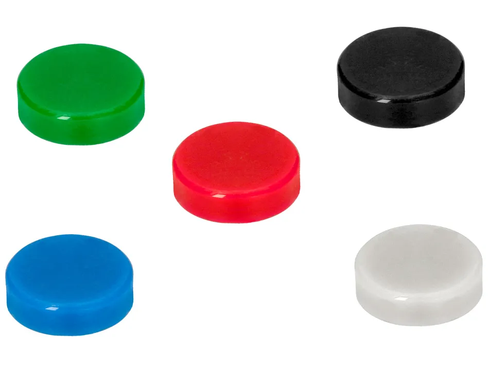 Aimant liderpapel ecouse pp 35mm pour tableaux magnetiques coloris assortis boite 10 unites