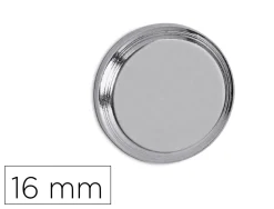 Aimant maul neodyme diam. 16mmportee 5kg coloris argent