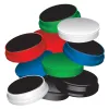 Aimant q-connect diamètre 20mm affichage signalisation toutes surfaces métalliques coloris assortis boîte 10 unités