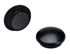 Aimant sign rond afficher signaler toutes surfaces métalliques diamètre 22mm coloris noir blister 6 unités