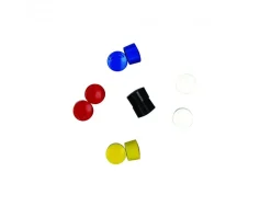 Aimant wonday ronds ï 10mm coloris assortis blister 10 unites