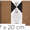 Album a personnaliser clairefontaine couverture rigide reliure integrale noire 27x20cm 40 feuilles 200g coloris kraft