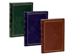 Album photos walther classique format 235x365mm 100f blanches capacité 300 photos 11.5x15cm