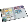 Album viquel cartes a collectionner a4 pp fermeture elastique capacite 288 cartes coloris noir