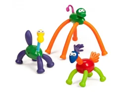 Animatch miniland jeu de connexion animaux avec tete jambes queues cretes articulations mobiles 31