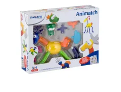 Animatch miniland jeu de connexion animaux avec tete jambes queues cretes articulations mobiles 31
