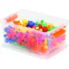 Animaux souples a connecter vinco educational plastique souple et silencieux diametre 6 cm 72 pieces