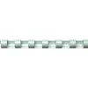 Anneau plastique à relier fellowes dos rond capacité 100f 14mm diamètre 300mm longueur coloris blanc boîte 100 unités