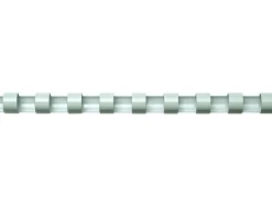 Anneau plastique à relier fellowes dos rond capacité 100f 14mm diamètre 300mm longueur coloris blanc boîte 100 unités