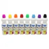 Applicateur gouache o color dot'colors marqueur embout mousse lavable miscible 75ml lot de 8 flacons