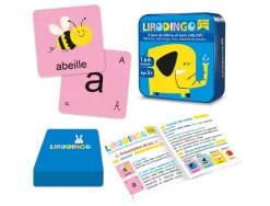 Apprendre a lire et a ecrire cocktail games lirodingo sons associes aux lettres 54 cartes 4 niveaux