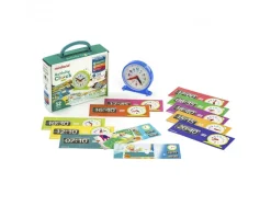 Apprentissage de l ehure et minutes miniland j apprends l heure 1 horloge 11 cm et 12 fiches d activites