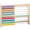 Approche du nombre wissner boulier de calcul 10 couleurs objectif pedagogique 10 coloris assortis